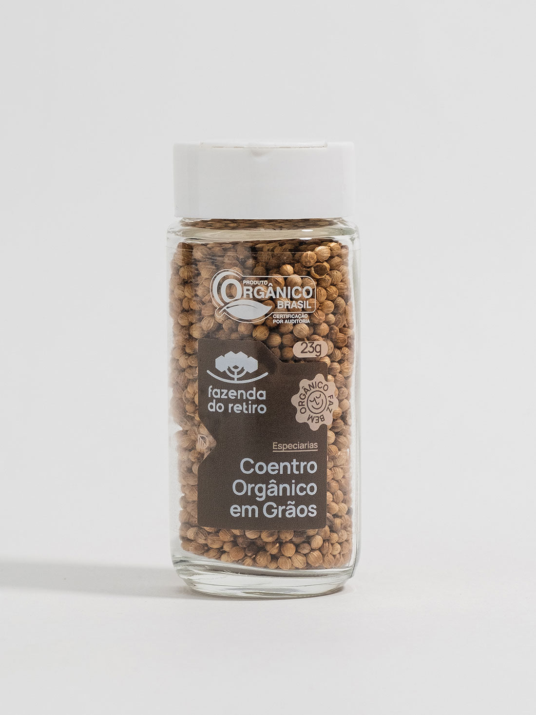 Coentro Orgânico em Grãos