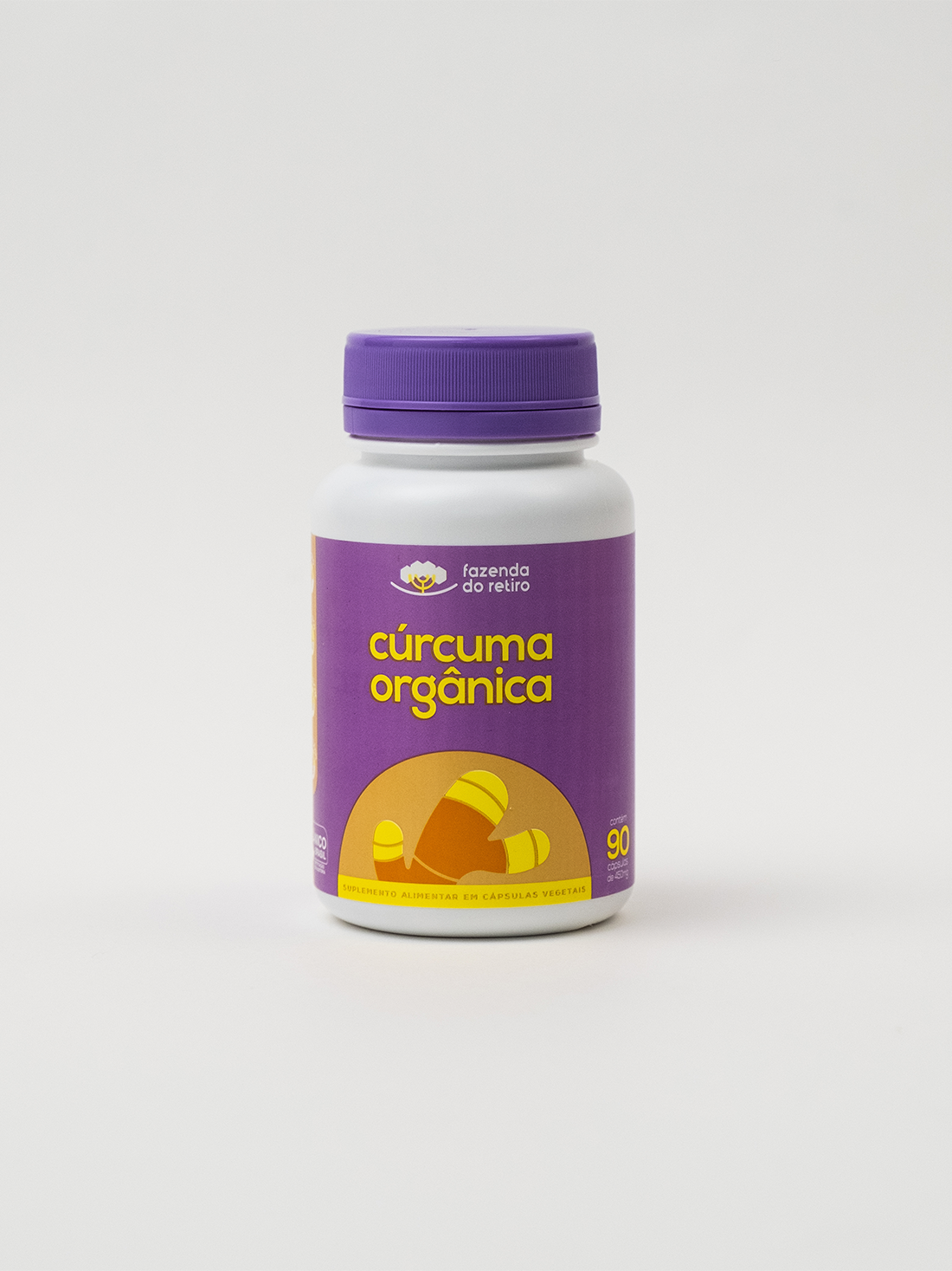 Cúrcuma em Cápsula Orgânica