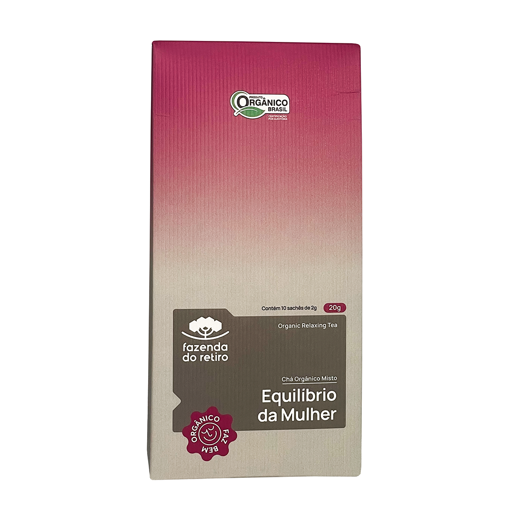 Chá Orgânico Equilíbrio da Mulher