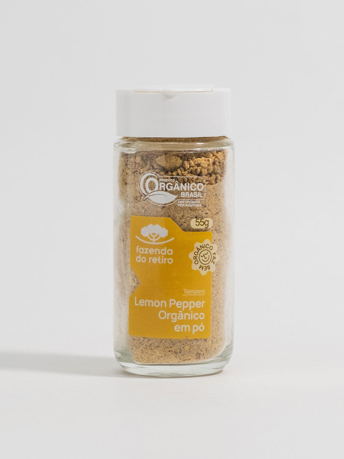 Lemon Pepper Orgânico em Pó