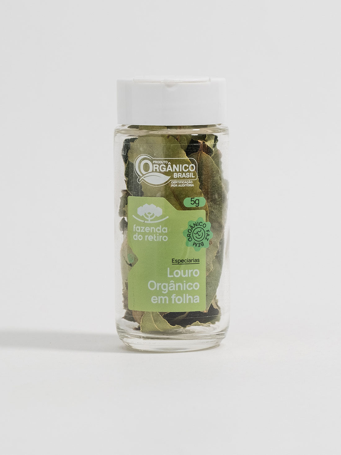 Louro Orgânico em Folhas