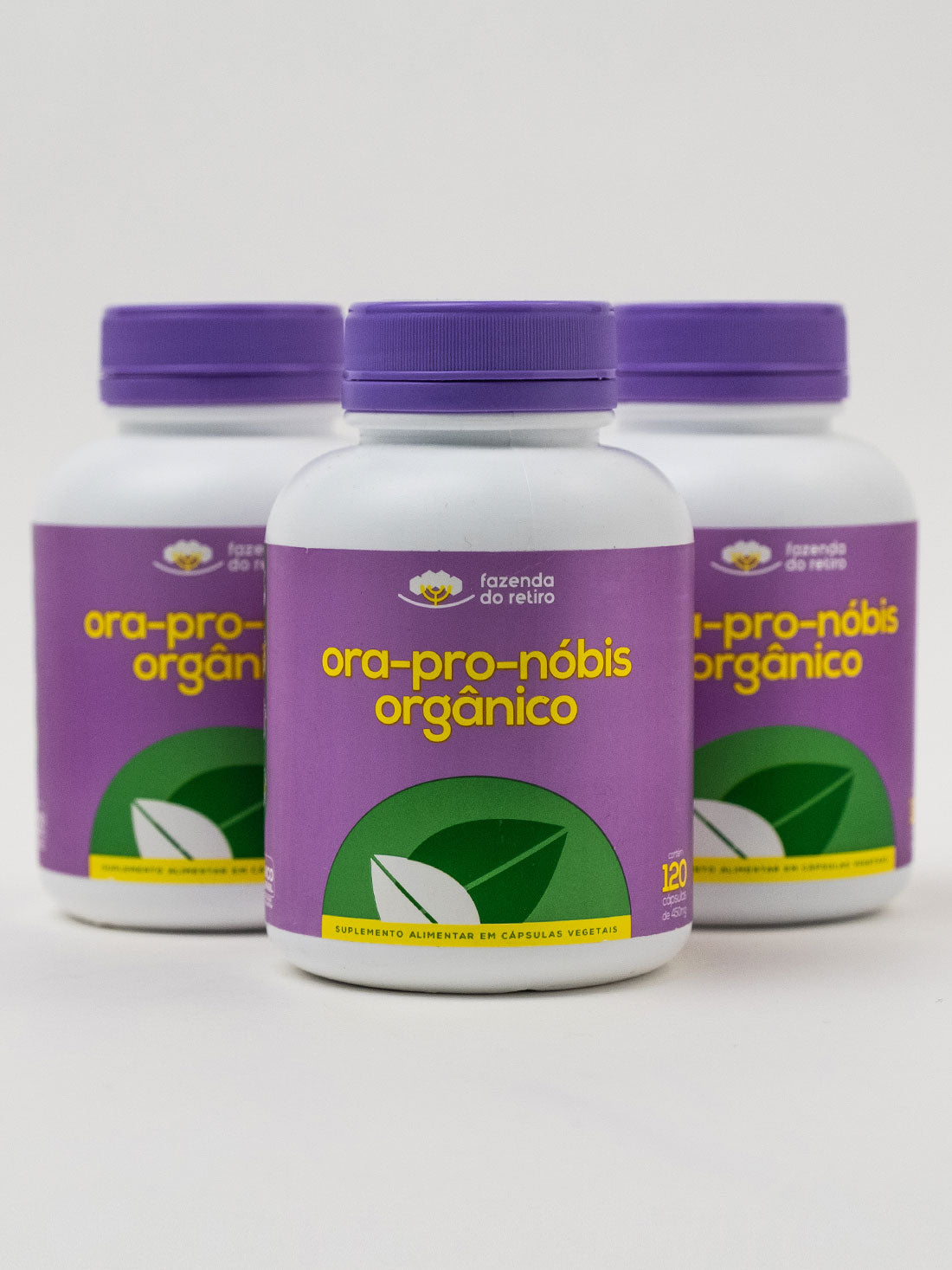 Ora-Pro-Nóbis em Cápsula Orgânica
